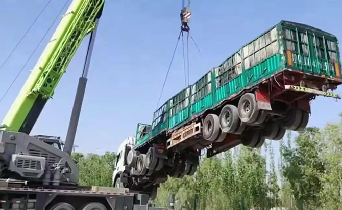 灵宝道路脱困救援案例